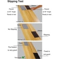 thumbnail image 4 of Non Slip Rug Pad Grippers - 2x3, 1/8" Thick, (Felt + Rubber) Double Layers Area Carpet Mat Tap, Provides Protection and Cushioning for Hardwood or Tile Floors, 4 of 6