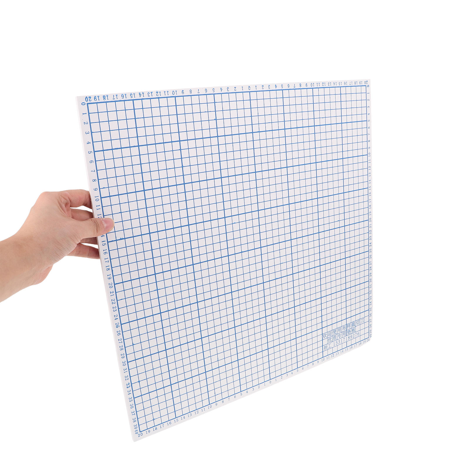 OUNONA High Hardness PVC Fabric Cutting Mat with Precision Grid for Sewing Machine and Cutter Accessories