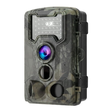 WuKeTin Trail Camera 36MP 1080P Hunting Game CameraFast Trigger Speed Motion Activated Waterproof IP66 Waterproof for Wildlife Monitoring & Home Security