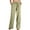 Army Green, variant on Tii.MM Cotton Linen Pants for Women Summer Drawstring Pockets Wide Leg Loose Casual Palazzo Pants Beach Vacation Trousers 2025