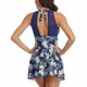 thumbnail image 4 of Traje de baño con estampado de verano para mujer Traje de baño elegante Ropa de playa Bikini Siamés OAVQHLG3B Store  lin121212, 4 of 4