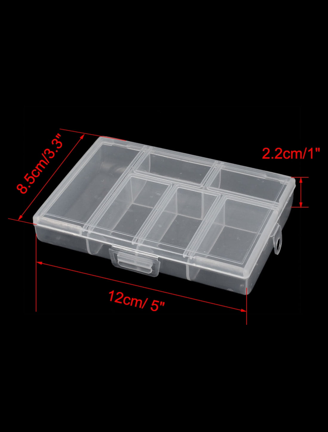 US 128pcs Fishing Lure Hooks Baits Angling Tackle Box Full Storage Case Tool Kit
