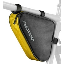 Aduro Sport Bicycle Storage Frame Triangle Bag - Yellow