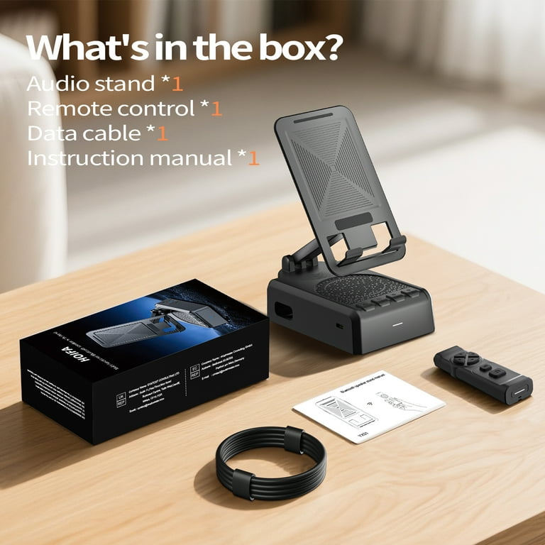 WeurGhy Bluetooth Speaker Phone Stand With Remote Control photo 2