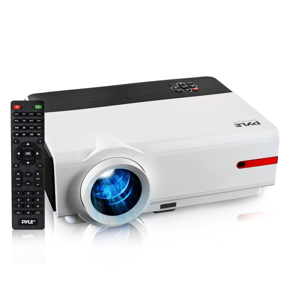 PYLE PRJLE83 1080p HD Home Theater Projector, Digital Display Screen