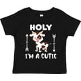 thumbnail image 3 of Inktastic I'm a Cutie White and Brown Holstein Cow with Arrows Boys or Girls Toddler T-Shirt, 3 of 5