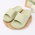 thumbnail image 2 of ibiyuan Outdoor Slippers for Women Slides Men Non Open Toe Womens Walking Sandals Fashion Womens Summer Shoes Summer Beach Vacation Travel Casual Daily Slides, 2 of 5