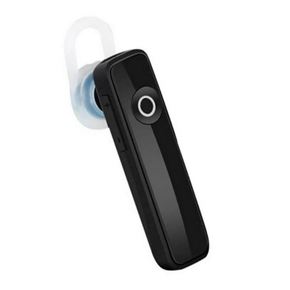Bluetooth Headset, Wireless Bluetooth Earpiece with Noise Cancelling Mic, Ultralight Earphone Hands-Free for Android Phone BLACK