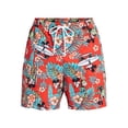 thumbnail image 5 of Disney Mickey Mouse Men's and Big Men's Beach Swim Trunks, Sizes S-3XL, 5 of 5