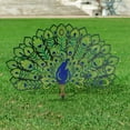 thumbnail image 5 of Decoración del hogar, decoración de habitaciones, decoración de paredes, pilas de pavo real de metal para jardín, decoración de patio tallada de pavo real, decoración de patio de metal, decoración de, 5 of 5