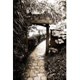 thumbnail image 2 of Alan Hausenflock 23x32 White Modern Wood Framed Wall Art Titled - Bamboo Garden I, 2 of 5
