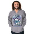 thumbnail image 5 of The Smurfs Kanji Respect the Hustle Zip Up Hoodie Men's Women's Brisco Brands S, 5 of 6