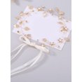 thumbnail image 2 of Faux & leaf Pearl Decor Headband, 2 of 3