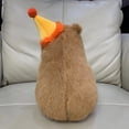 thumbnail image 4 of Capibara muñeco de peluche lindo Capibara Anime juguete esponjoso Kawaii Plushie muñeca de feliz cumpleaños regalo para niña amiga animales de peluche suaves, 4 of 6