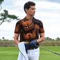 thumbnail image 4 of Lsque Five Nights At Freddy'S Pattern Golf Shirts for Men Dry Fit Print Moisture Wicking Performance Short Sleeve Polo Shirt-Large, 4 of 7