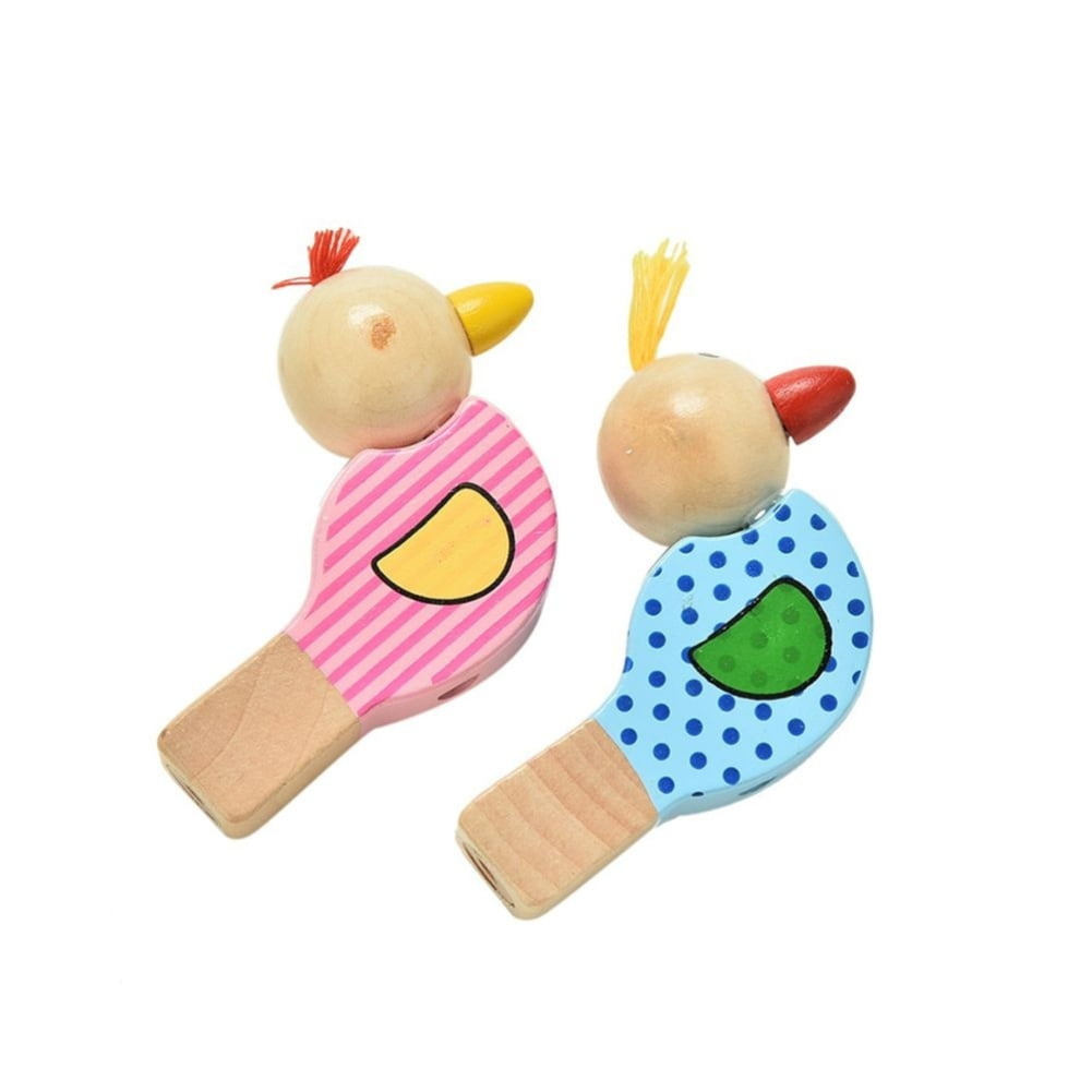 Cute Bird Whistle Wooden Musical Instrument Toy Children's  Instrument Toy YS 