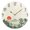 Gold, variant on Round Art Wall Clock Vintage Oil Painting Texture Decorative Clock Gold Pointer, Multi-Purpose Desktop & Hanging Creative Decor Clock for Home Living Room Ink and Wash Mountain
