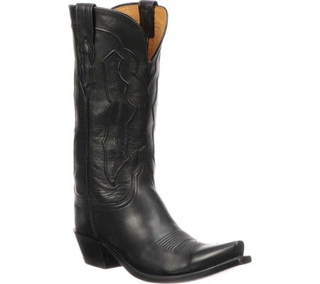 lucchese snip toe boots