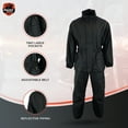 thumbnail image 4 of Daniel Smart Motorcycle Soft Polyester Rain Suit for Man Waterproof with Reflective piping and Zipper Closure., 4 of 7