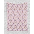 thumbnail image 1 of Feminine Tapestry, Abstract Lipstick Woman Lips Design Beauty and Makeup Image, Wall Hanging for Bedroom Living Room Dorm Decor, 60W X 80L Inches, Pale Mauve Multicolor, by Ambesonne, 1 of 2