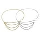 thumbnail image 3 of Cadena de cintura en capas Qarigey accesorios de vestir para mujer plata, 3 of 6