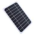 thumbnail image 4 of 5W 5V High-Efficiency Monocrystalline Silicon Solar Panel - Portable USB Output Solar Charger for Phones, Power Banks, Cars, RVs & Outdoor Activities | Compact, Durable, No Built-in Storage, Random, 4 of 4