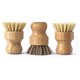 thumbnail image 1 of Paquete de 3 cepillos de bambú para platos con cerdas de origen vegetal, cepillo de bambú para fregar para limpiar platos, ollas, sartenes y, 1 of 5