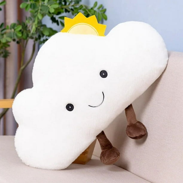 New Moon Sunshine Plush Toy Cute Smile Fun Filled Animal Pillow Soft Plush  Toy for Children's Birthday Gift (2PC)
