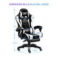 thumbnail image 4 of Ergonomic High Back Office Gaming Chair, Gamer Chair for Adults and Teens - Racing Style PC Office Chair with Lumbar Support - Comfort Swivel Home Gaming Mesh Chair, 4 of 10
