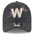 thumbnail image 2 of Men's New Era Graphite Washington Nationals 2022 City Connect 39THIRTY Flex Hat, 2 of 6