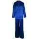 thumbnail image 4 of Traje de 2 piezas Txlixc para mujeres Cuello de solapa Manga larga Chaqueta de doble fila Pantalones de piernas anchas, 4 of 9