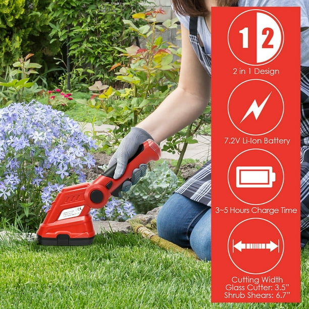 Long handle cordless grass shears outlet