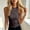 Dark Gray, variant on Womens Sleeveless Mock Turtleneck Stretch Tank Tops Slim Trendy Casual Basic Layering Shirts
