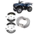 thumbnail image 4 of Front Rear Brake Shoes Pads, Aluminum Alloy Front Rear Disc Brake Pad For TRX250 TRX250TM, 4 of 8