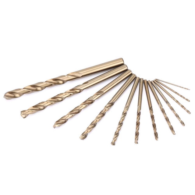 74pc M35 Cobalt Drill Bit Set with High Hardness, Stable Performance for Stainless Steel, Cast Iron, Sheet Metal, Steel Plate