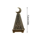 thumbnail image 3 of Copper Alloy Pagoda Incense Burner Holder for Cone & Coil Incense, Home Meditation Yoga Decor, Classic Metal Incense Holder for Home Office Altar Decor (1*Incense Burner), 3 of 6