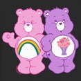 thumbnail image 2 of Toddler's Care Bears Cheer Bear and Share Bear Friends  Graphic Tee Black 3T, 2 of 3