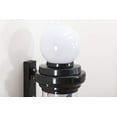 thumbnail image 4 of BarberPub 27'' Wall Mounted Barber Pole with LED Light for Hairdressing, Salon Spa Stripes Rotating lamp, 4 of 5