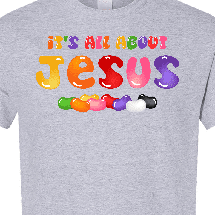 Inktastic Jelly Bean Jesus T-Shirt