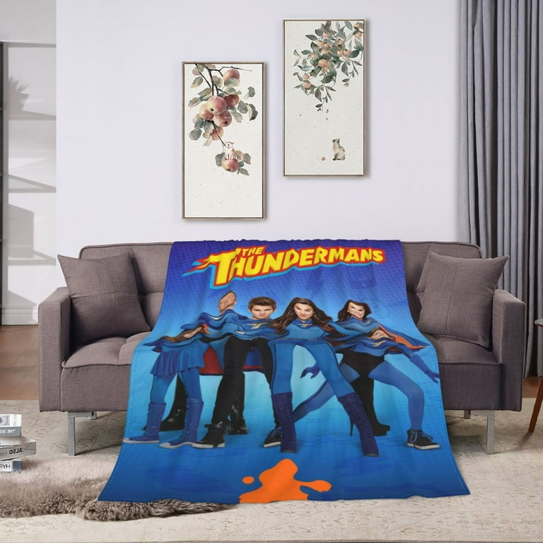 The Thundermans Cartoon Boys Girls Blanket Super Soft Cozy Warm