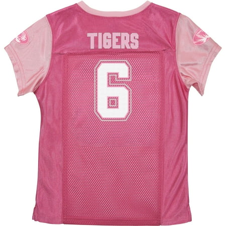 Russell NCAA Missouri Tigers, Girls Short Sleeve V-Neck Replica Jersey