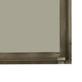 thumbnail image 4 of Benzara BM241939 Wall Mirror with Beveled Molded Wooden Frame, Natural Brown, 4 of 5