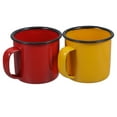 thumbnail image 1 of CTIRCHIU Rentrée des Classes 2 Pcs Ensemble Kaffeebecher Jaune Usage Bureau, 1 of 7