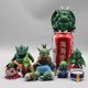 thumbnail image 3 of Figuras de acción de Dragon Ball Z, 9 piezas, Piccolo, Daimao, pandereta de Piano, platillo, tambor, Wcf, Piccolo, familia, modelo de juguete, 3 of 4