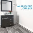 thumbnail image 2 of Self Adhesive Vinyl Floor Transition Strip, Laminate Floor Strip, Floor Flat Divider Strip for Joining Floor Gaps, Carpet Threshold & Floor Tiles, Peel and Stick PVC, 6 FT x 1.57 in, Gray, 2 of 9