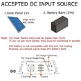 thumbnail image 3 of 600W Grid-connected Solar Inverter MPPT Pure Sine Wave Micro Inverter DC15-28V Photovoltaic Input AC120/220 For 12V Solar Panel Home System Smart Inverter ,Multiple Safety Protections, 3 of 5