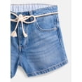 thumbnail image 3 of Weekend Academy Girls Denim Shorts with Tie Cord, Sizes 4-18, 3 of 3