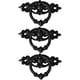 thumbnail image 1 of Antique Cabinet Door Drawers Cupboard Ring Pull Handle Retro Knob(black )(5pcs), 1 of 5