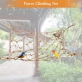 thumbnail image 3 of pcs Cotton Rope Climbing Net Wicker Rattan Bird Climbing Toy Kit to Let Bird Relieve Boredom, 3 of 5