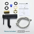 thumbnail image 6 of Tubize Single Hole Single-Handle Bathroom Faucet in Matte Black, 6 of 8